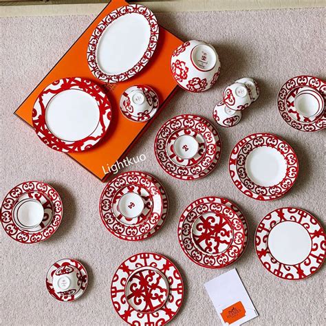 hermes balcon|Hermes tableware.